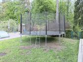 Parduodamas didelis Batutas su apsaugom 4,80m