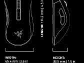 Razer Deathadder V2 Black Mini - nuotraukos Nr. 3