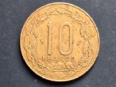 Centrine Afrika 1985 10 francs - nuotraukos Nr. 2
