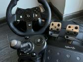 Logitech G920 Driving Force + pavarų svirtis