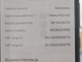 Samsung Galaxy A52 5G - nuotraukos Nr. 3