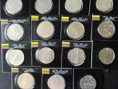 Lietuvos banko 1,5 euro monetų komplektas