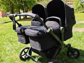 Bugaboo Donkey 5 Twin vežimas dvynukams