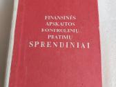 Finansinės apsk. kontrolinių pratimų sprendiniai