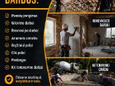 Betonavimo , renovacijos , griovimo darbai