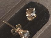 Auksiniai 1,02ct auskarai su briliantais. - nuotraukos Nr. 3