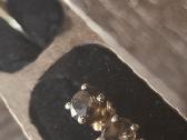 Auksiniai 1,02ct auskarai su briliantais. - nuotraukos Nr. 2