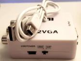 AV Rca Cvbs To Vga Video konverteris
