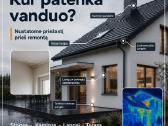 Bėga per stogą? Pratekėjimo diagnostika be ardymo