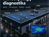 Plokščių stogų ir fasadų pratekėjimų diagnostika - nuotraukos Nr. 2