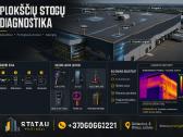 Plokščių stogų ir fasadų pratekėjimų diagnostika