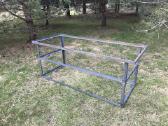 Lauko stalo metalinis rėmas