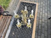 Parduodamas klasikinis 5 lempučių sietynas