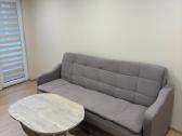 Lietuviška sofa-lova "Dn" su patalynės dėže