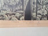 Irena Kačenauskaitė „vasara“ (litografija) 1977m. - nuotraukos Nr. 7
