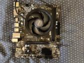 Msi A320m-a-pro motininė su ryzen 3 1200 cpu