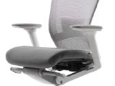 Ergonominė kėdė Sidiz T50 (balta/pilka) - nuotraukos Nr. 3
