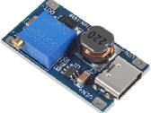 Dc-dc Mt3608 Step Up modulis su Usb-c - nuotraukos Nr. 2