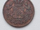 1866 m. 2 pfenigiai. Reta! Tiražas 234.000! - nuotraukos Nr. 2