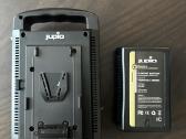 Jupio V-mount baterija 190wh (14.4v) + kroviklis