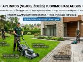 Vejos žolės pjovimas Vilniuje ir aplink