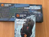 Canyon mechaninė klaviatūra Tkl Gk-50 su pele komp - nuotraukos Nr. 3