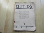 Kultūra , 1931 /3