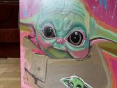 Baby Yoda 2022 vienetinis paveikslas - nuotraukos Nr. 6