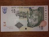Pietų Afrikos 10 rand banknotas