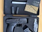 Parduodamas puikaus stovio pistoletas Cz P-10 S