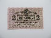 2 centu , Lietuva , 1922 lapkritis