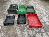 Vaisių daržovių uogų plastikinės dėžės