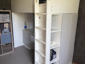 Ikea dviaukštė lova su stalu