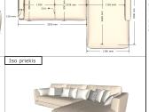Premium klass dizainerio sofa - nuotraukos Nr. 5