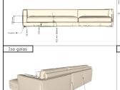 Premium klass dizainerio sofa - nuotraukos Nr. 6