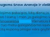 Dovanų kuponas į Snow Areną / Hotel Druskininkuose - nuotraukos Nr. 2