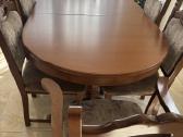 Stalas+6 kedes tik 120€.