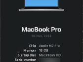MacBook Pro 14 M2 Pro, 16 GB RAM, 512 GB SSD - nuotraukos Nr. 4