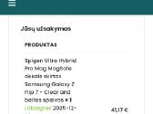 Samsung Galaxy Flip7 Spigen dėklas. - nuotraukos Nr. 2