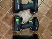 Festool rinkinys (gręžtuvas + smūginis)
