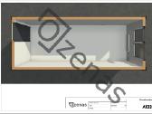 Modulinis Namelis 12,3 m² Apšiltintas - nuotraukos Nr. 3