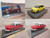 1:43 Čekiškų Automobilių (Škoda, Tatra) Modeliai