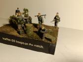 Diorama su kareiviais 1:35. - nuotraukos Nr. 2