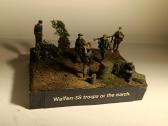 Diorama su kareiviais 1:35. - nuotraukos Nr. 4