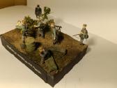 Diorama su kareiviais 1:35. - nuotraukos Nr. 5