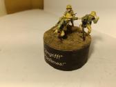 Vokiečių kareivių diorama masteliu 1:35. - nuotraukos Nr. 4