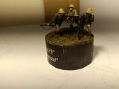 Vokiečių kareivių diorama masteliu 1:35. - nuotraukos Nr. 5