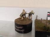 Vokiečių kareivių diorama masteliu 1:35. - nuotraukos Nr. 6