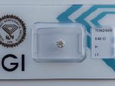 Ypatingo skaidrumo natūralus 0.54 ct briliantas - nuotraukos Nr. 4