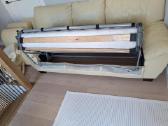 Geros būklės odinė sofa lova - nuotraukos Nr. 5